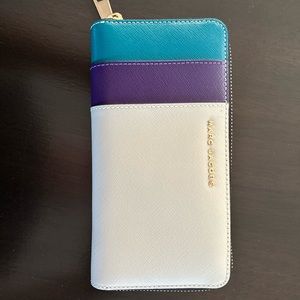 Marc Jacobs standard leather wallet color block
